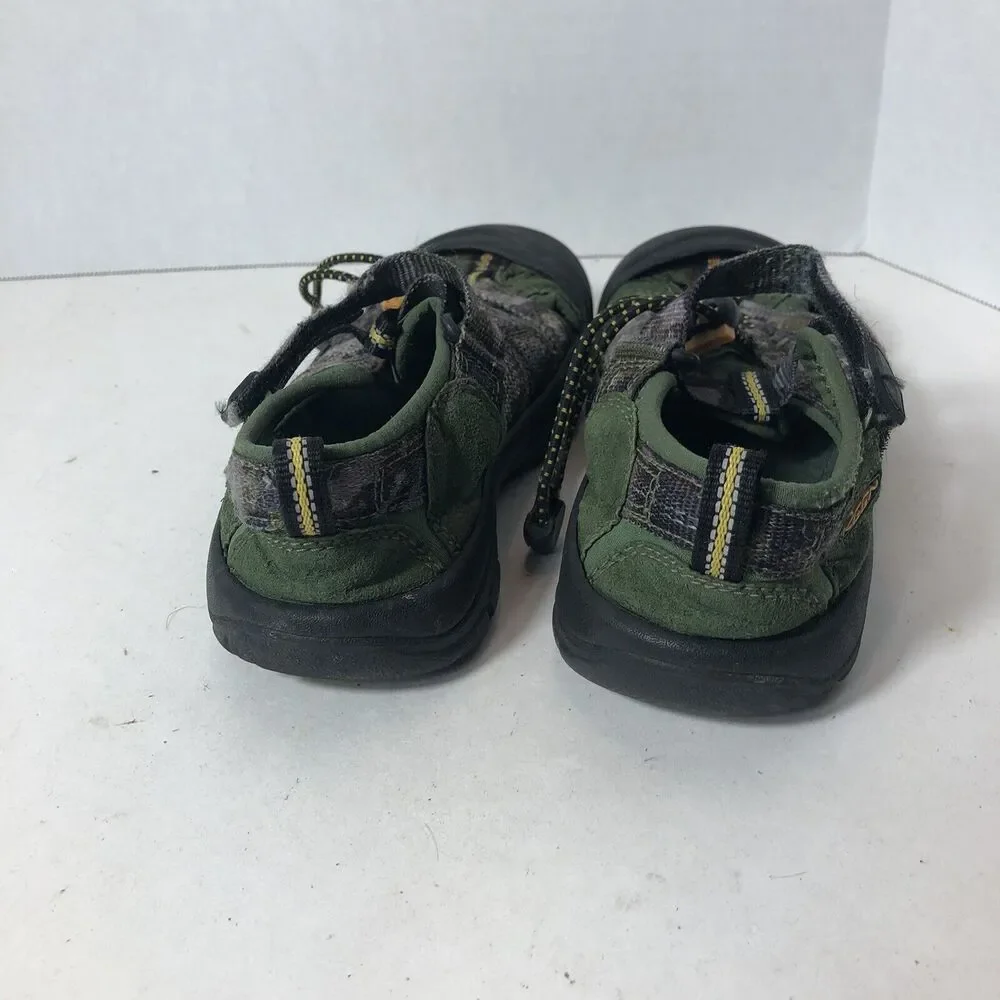 Keen Sandals Size Youth Kids‎ 1 Newport H2 Sports Waterproof Green Camo C1